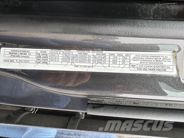 Peterbilt 567 Trekkvogner