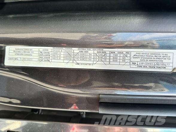 Peterbilt 567 Trekkvogner