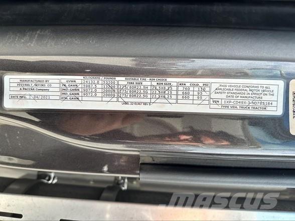 Peterbilt 567 Trekkvogner