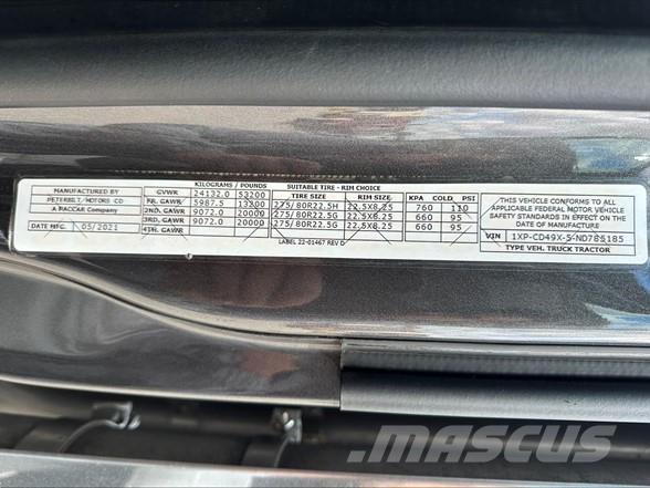 Peterbilt 567 Trekkvogner