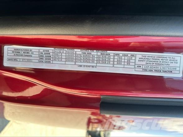 Peterbilt 579 Trekkvogner