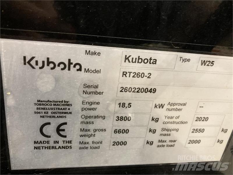 Kubota RT260-2 Minilastere