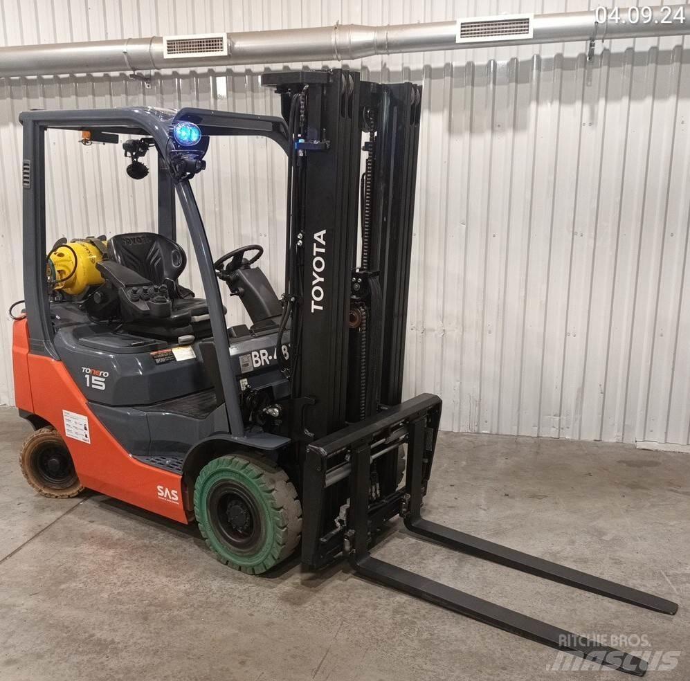 Toyota 02-8FGF15 Propan trucker