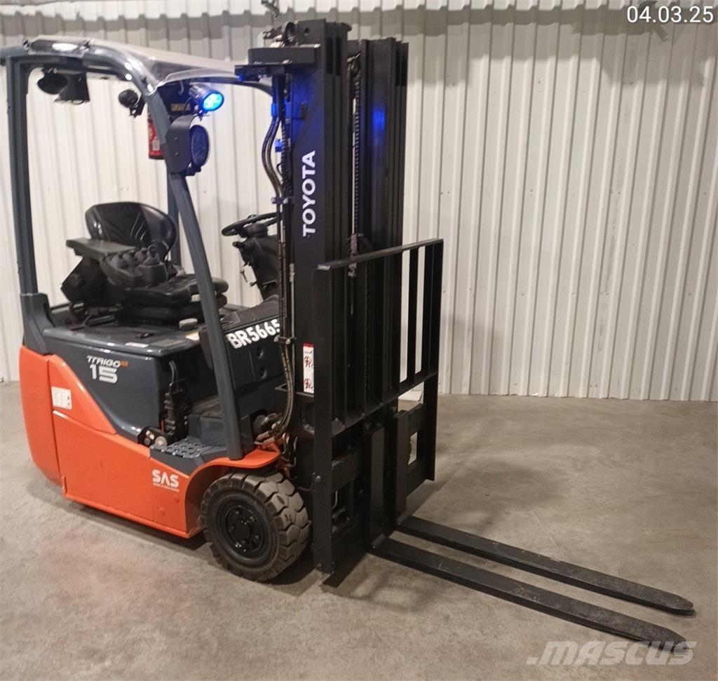 Toyota 8FBE15T Elektriske trucker