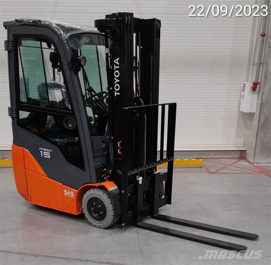 Toyota 8FBE15T Elektriske trucker