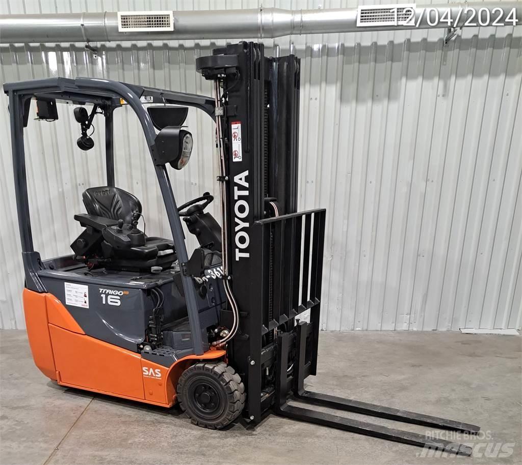Toyota 8FBE16T Elektriske trucker