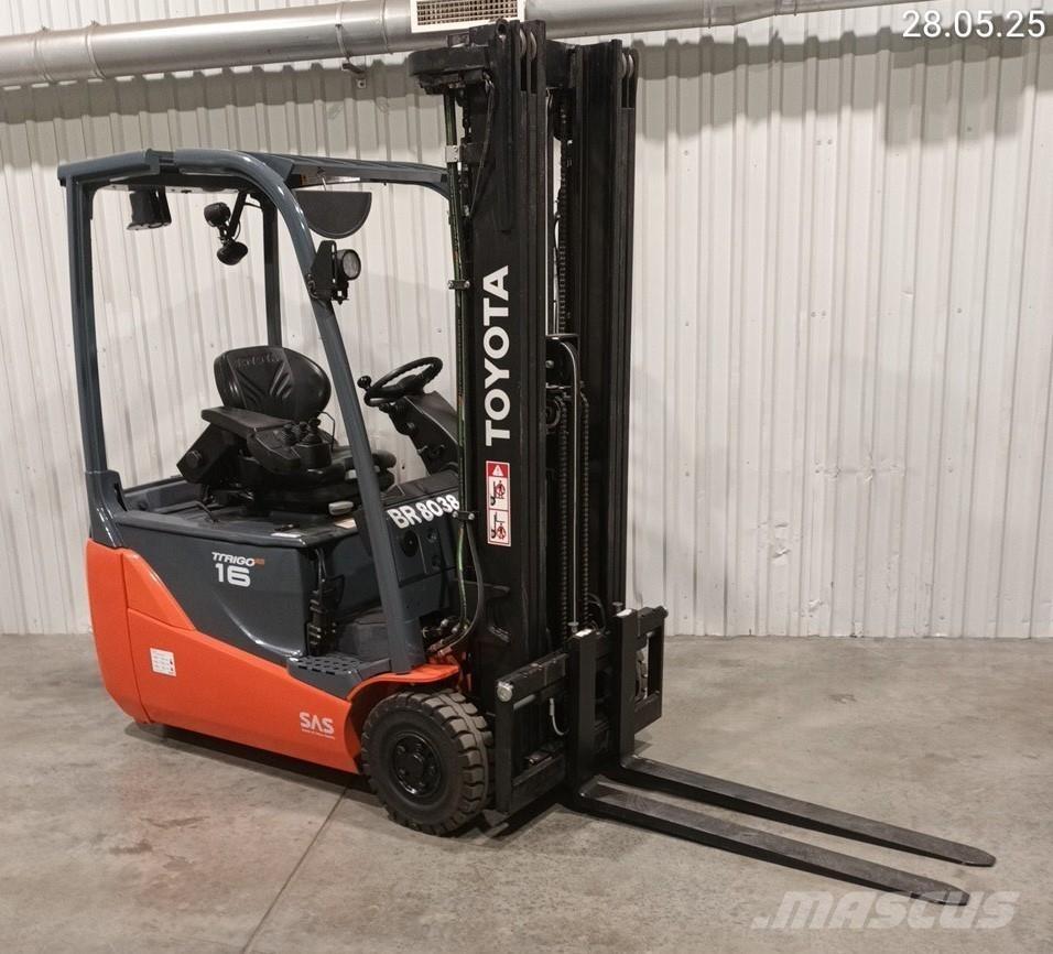 Toyota 8FBE16T Elektriske trucker
