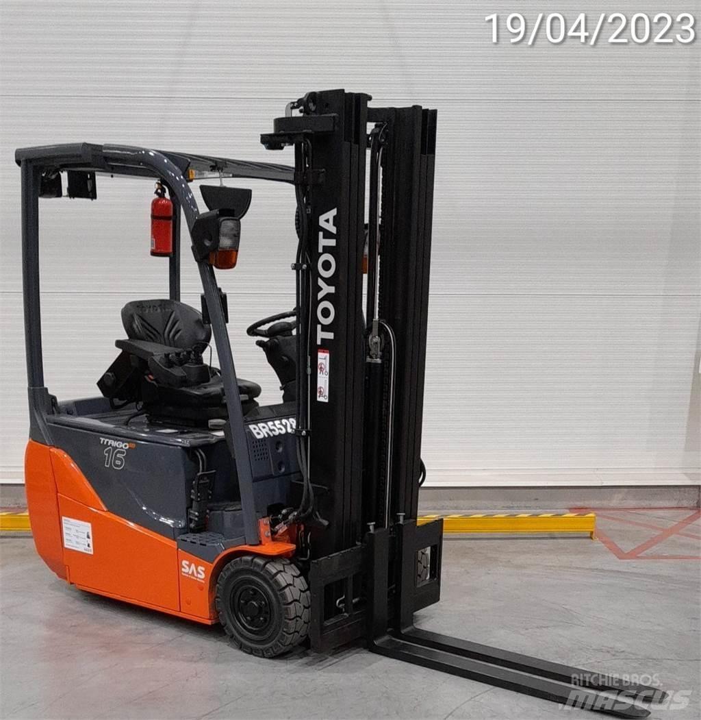 Toyota 8FBET16 Elektriske trucker