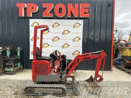 Bobcat E08 à 9900€ HT Minigravere <7t