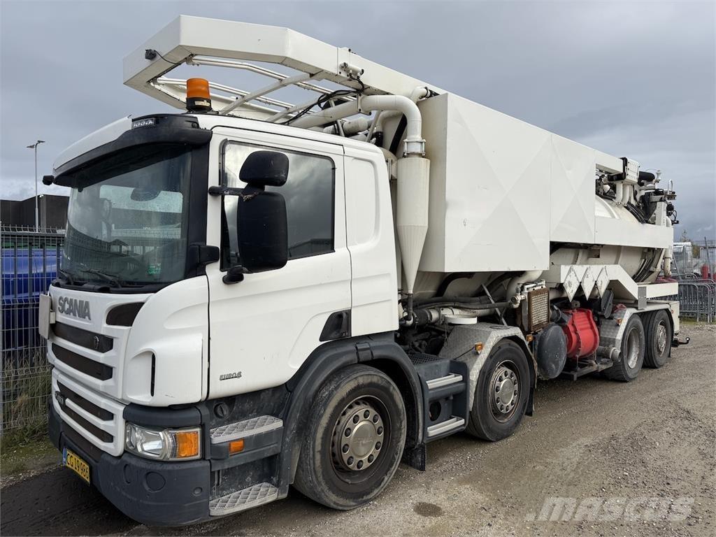 Scania P450 Euro6 Slamsugere