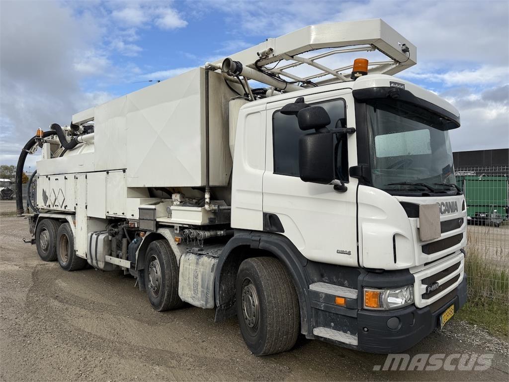 Scania P450 Euro6 Slamsugere