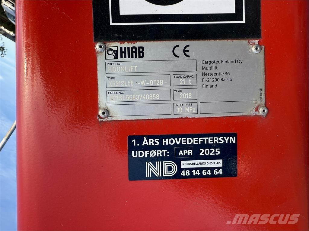 Scania R500 Kabelløft lastebiler