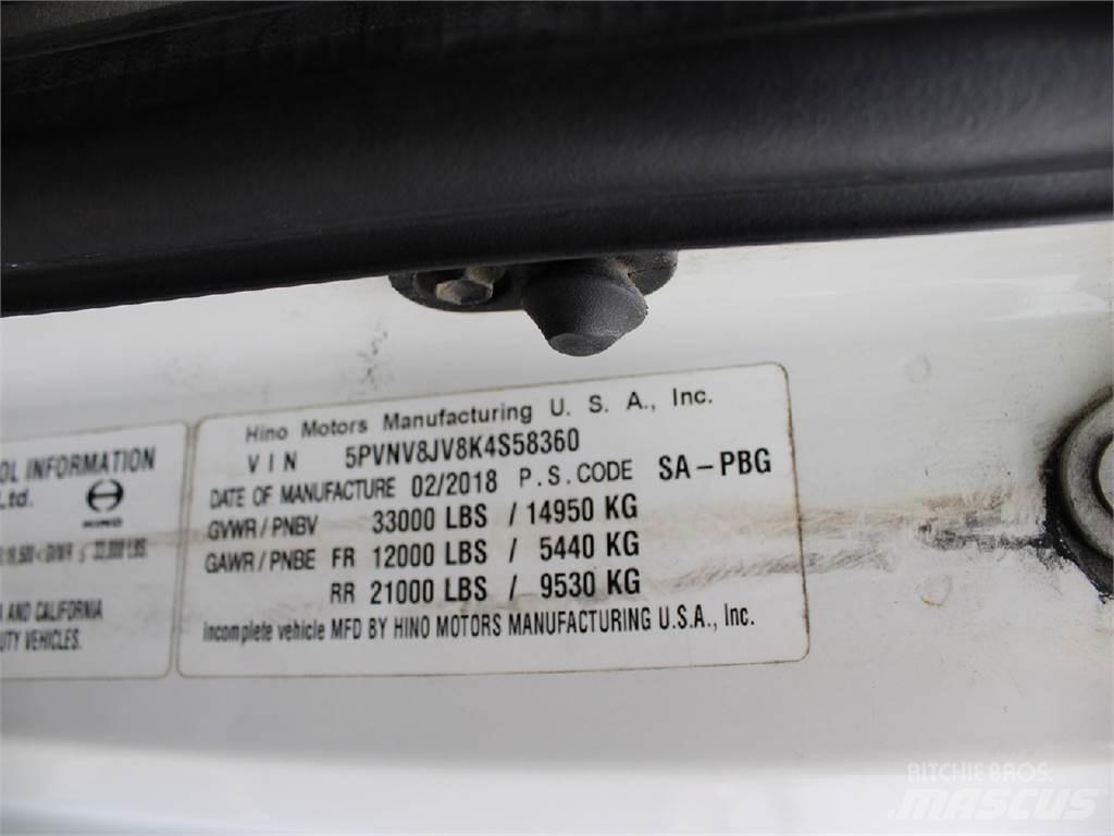 Hino 338 Planbiler