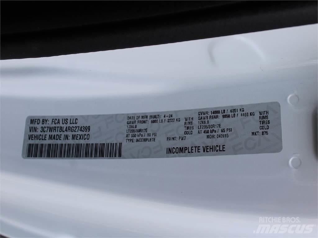 RAM 3500 Planbiler