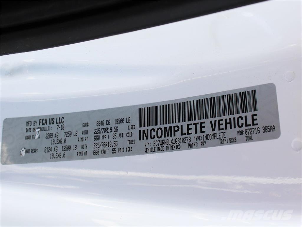 RAM 5500 Bilmontert lift