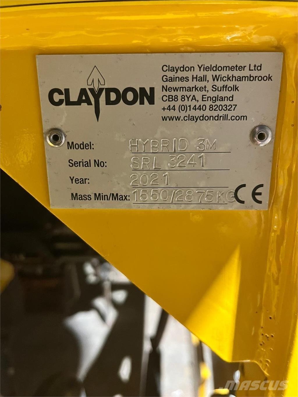 Claydon 3M HYBRID Landbruk - Annet
