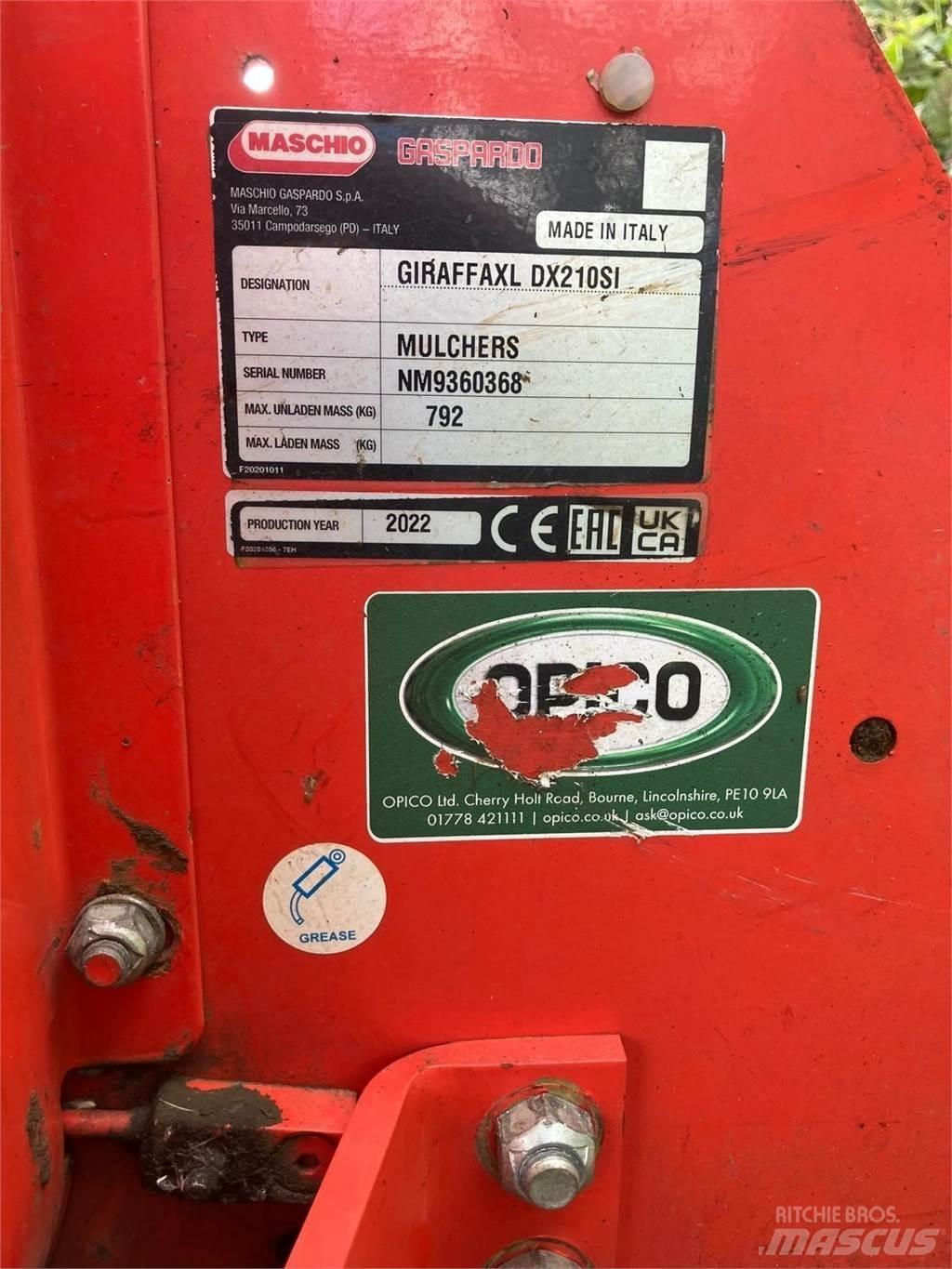 Maschio GIRAFFA XL Slåmaskiner
