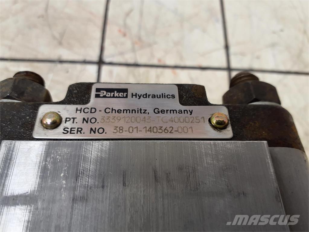  CT2 Dual gear pump Kran deler og utstyr