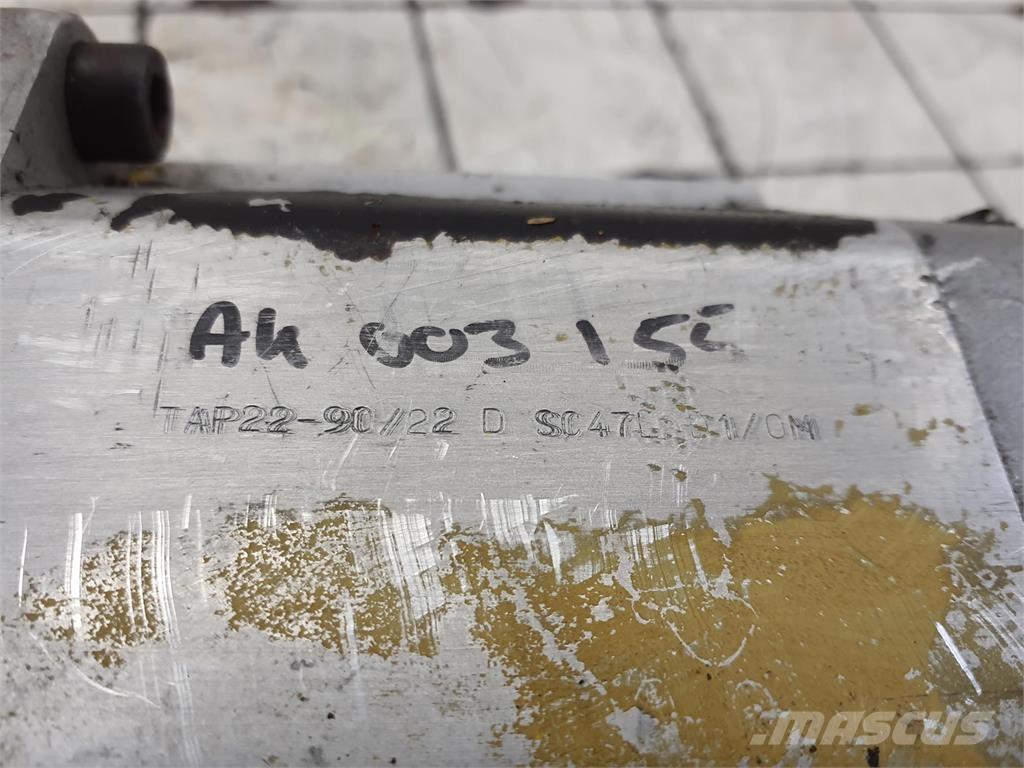  Dual gear pump Kran deler og utstyr