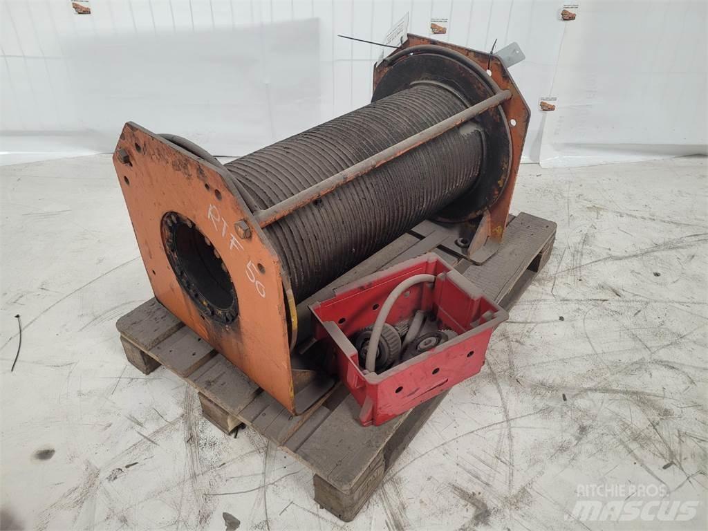 Faun RTF 50 winch Kran deler og utstyr