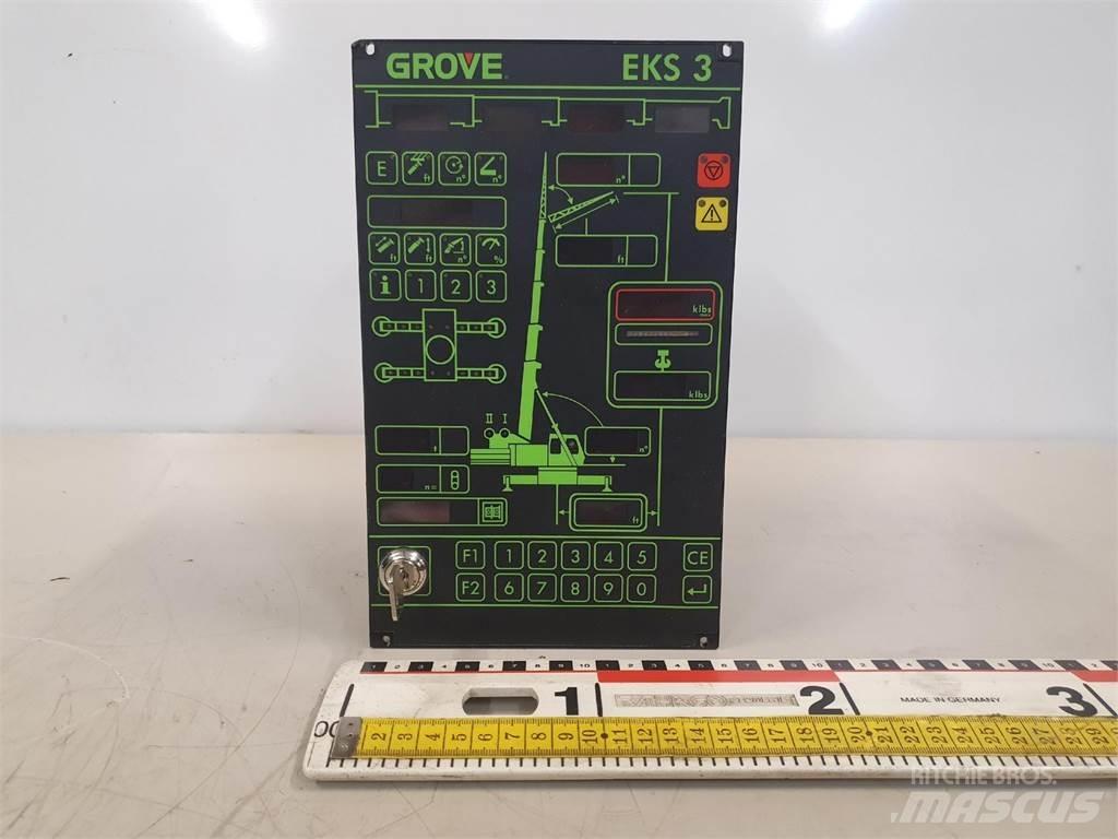 Grove EKS 3 LMB Kran deler og utstyr