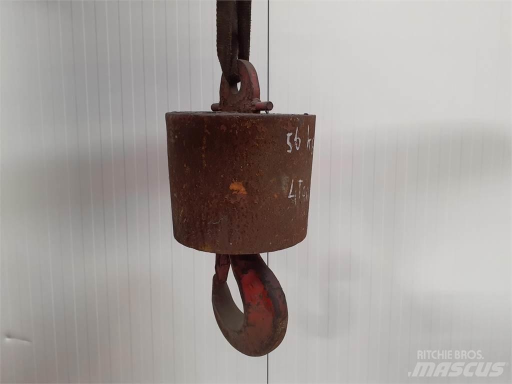  Hookball 4T Kran deler og utstyr