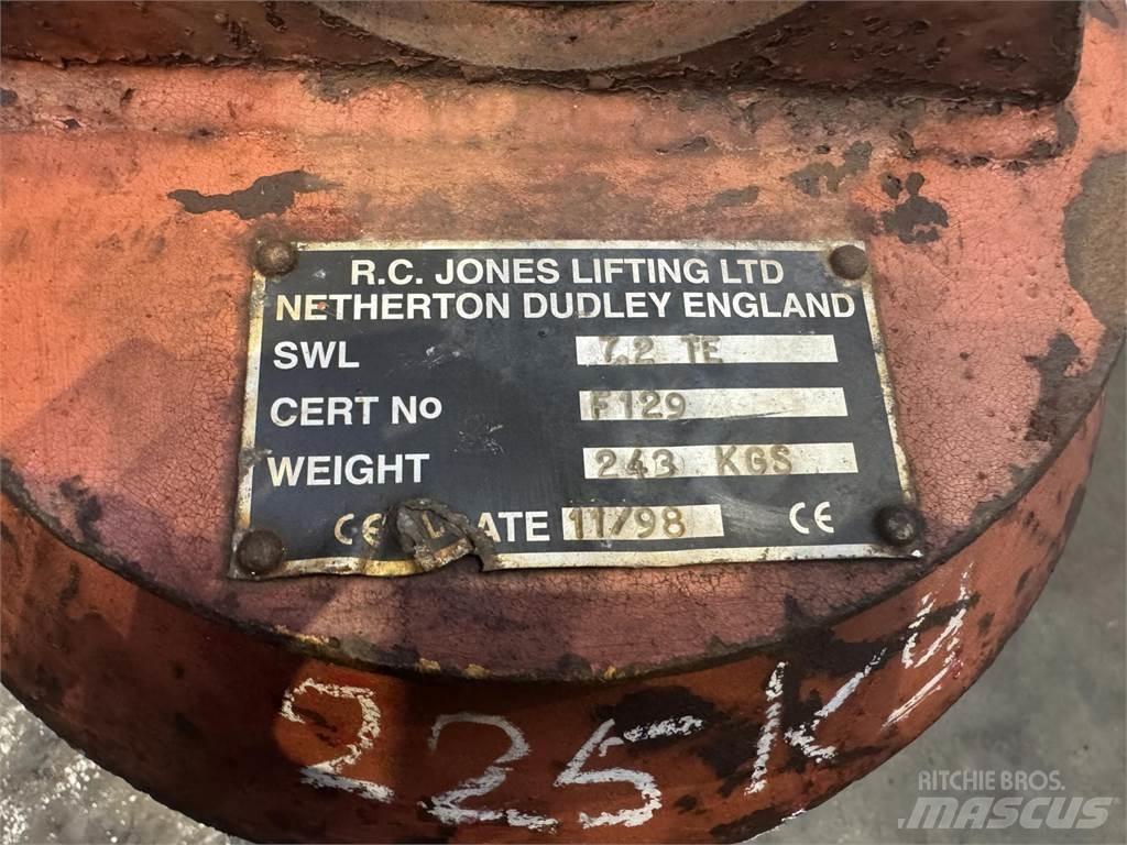  Hookball 7.2 ton Kran deler og utstyr