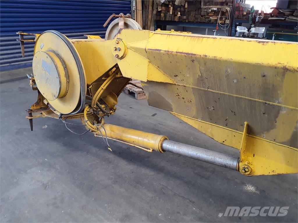Krupp KMK 3050 jib Kran deler og utstyr