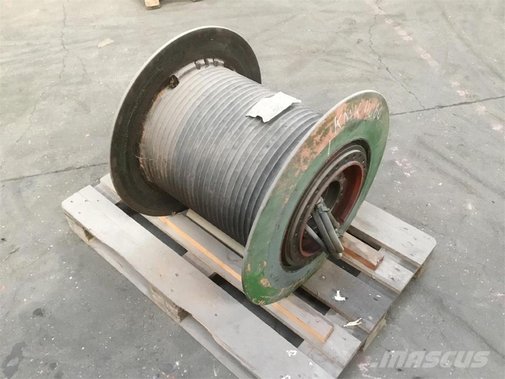 Krupp KMK 4060 winch Kran deler og utstyr