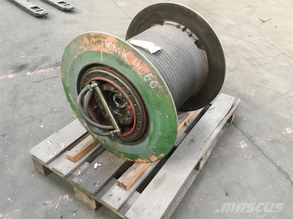 Krupp KMK 4060 winch Kran deler og utstyr