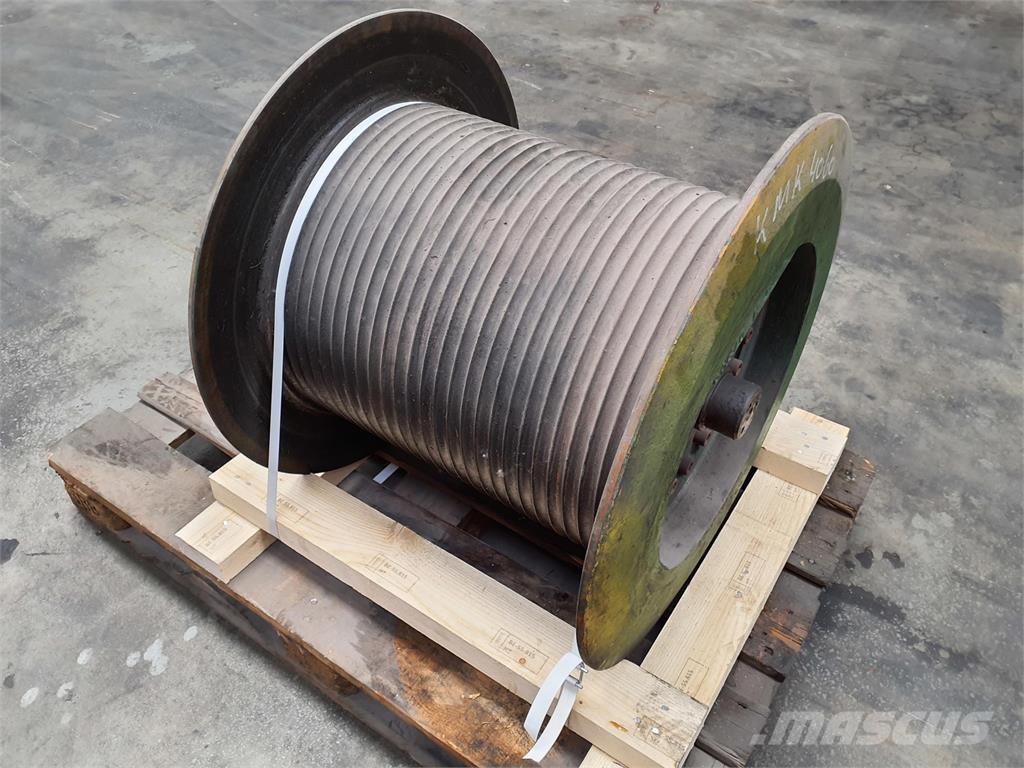 Krupp KMK 4060 winch Kran deler og utstyr