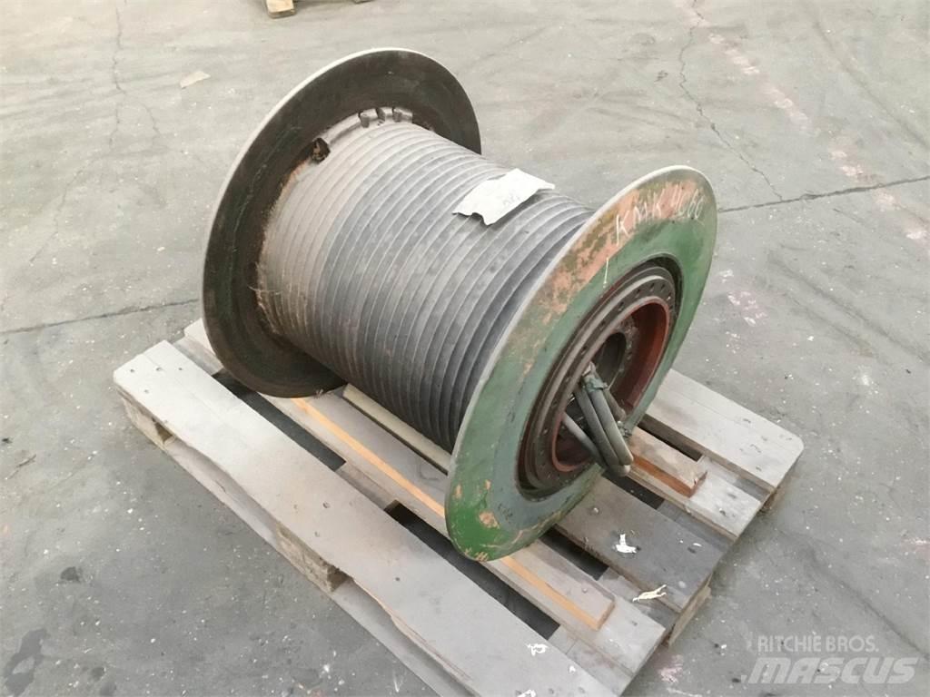Krupp KMK 4060 winch Kran deler og utstyr