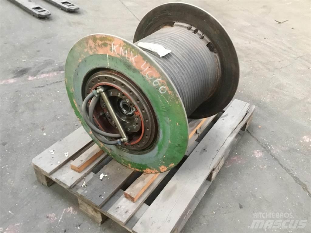 Krupp KMK 4060 winch Kran deler og utstyr