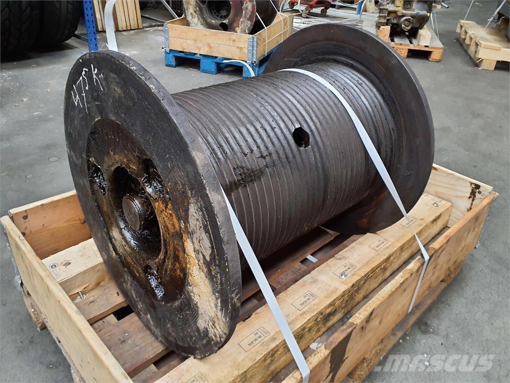 Krupp KMK 4070 winch Kran deler og utstyr