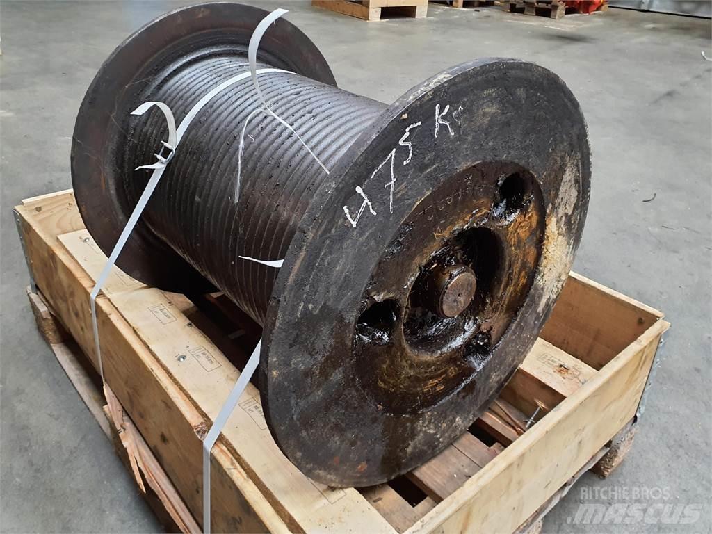 Krupp KMK 4070 winch Kran deler og utstyr