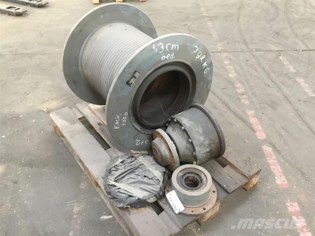 Krupp KMK 4070 winch Kran deler og utstyr