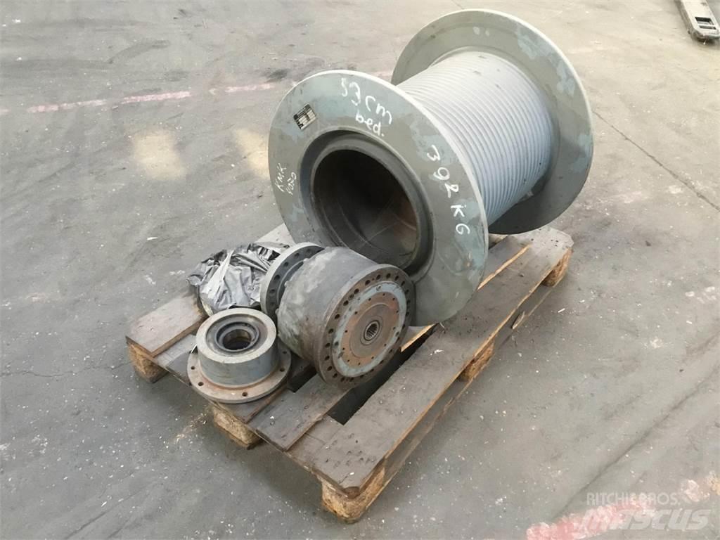 Krupp KMK 4070 winch Kran deler og utstyr