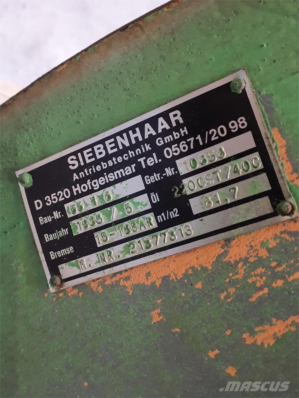 Krupp KMK 5100 winch Kran deler og utstyr