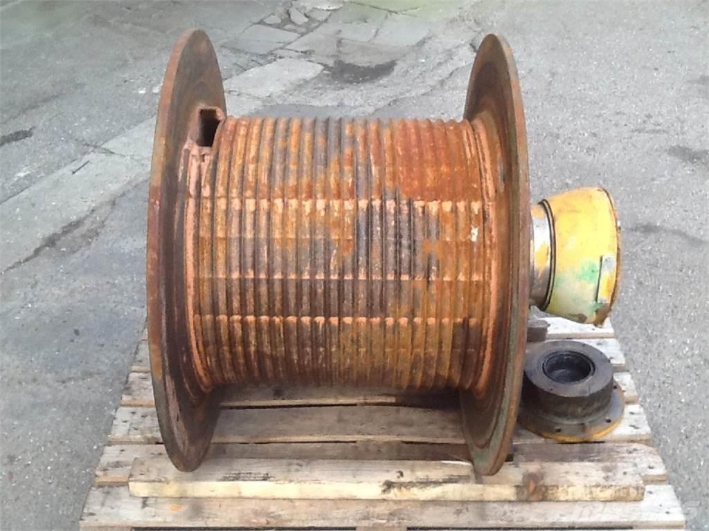 Krupp KMK 5100 winch Kran deler og utstyr