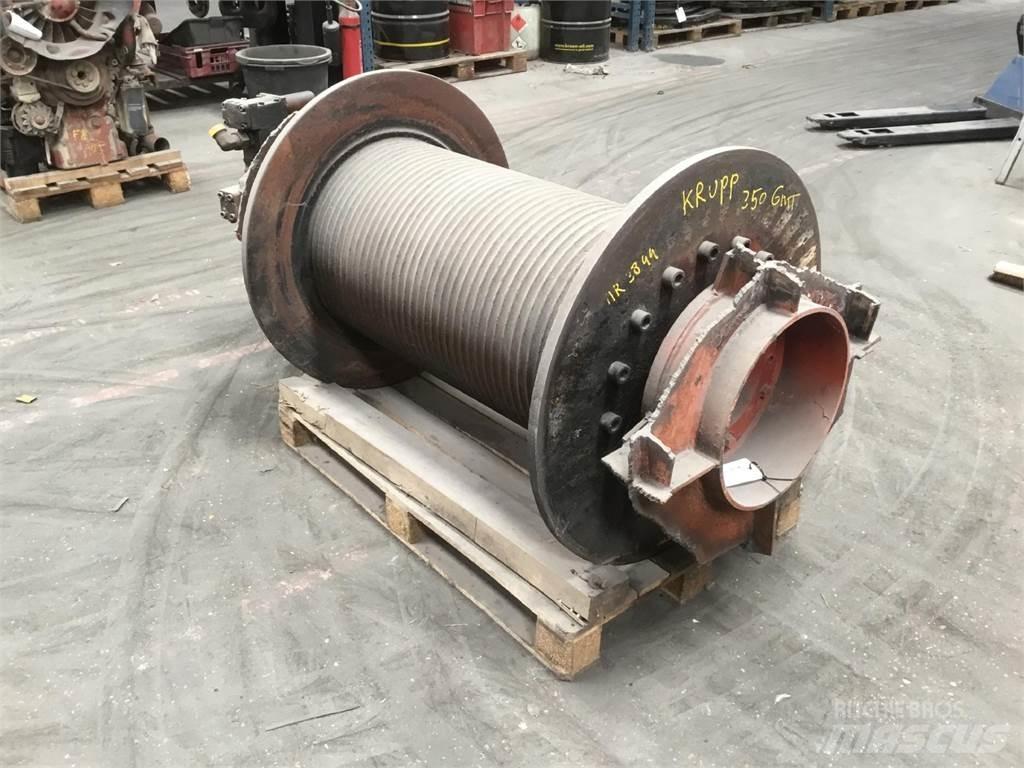 Krupp KMK 8350 winch Kran deler og utstyr