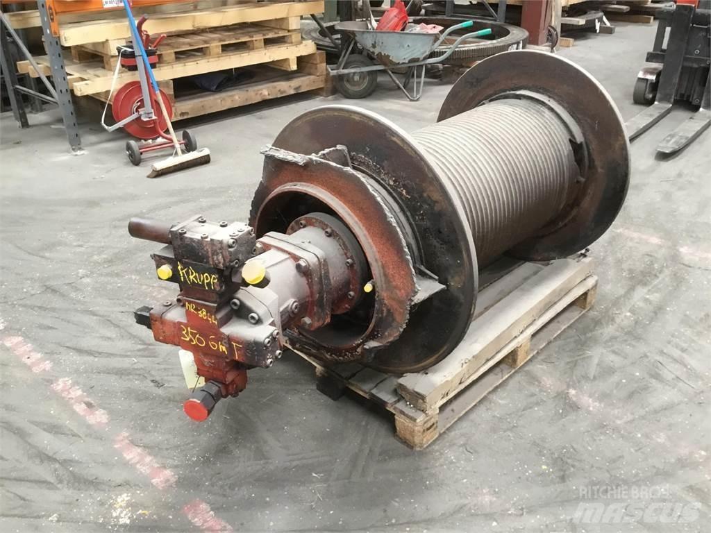 Krupp KMK 8350 winch Kran deler og utstyr