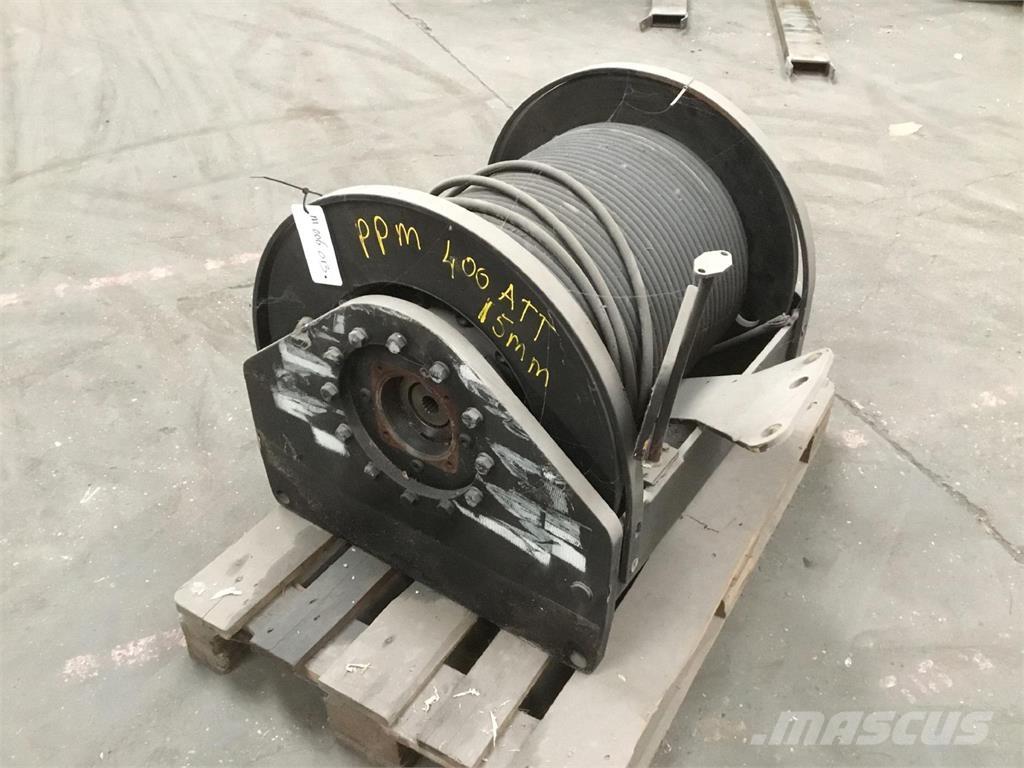 PPM 400 ATT winch Kran deler og utstyr