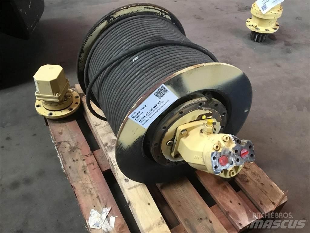 Terex AC 35 Winch Kran deler og utstyr