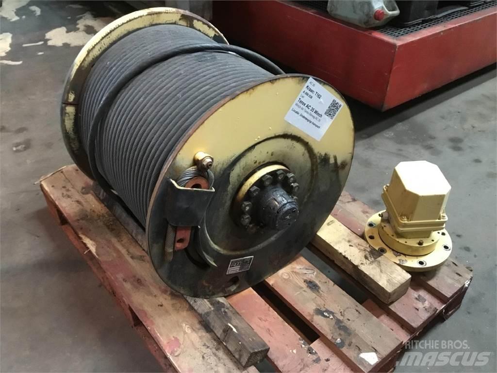Terex AC 35 Winch Kran deler og utstyr