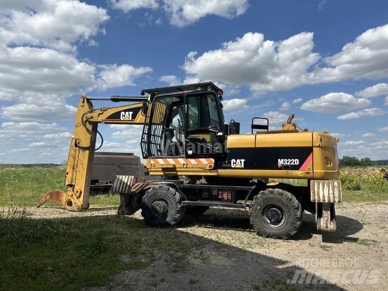 CAT M322D VAH Hjulgravere