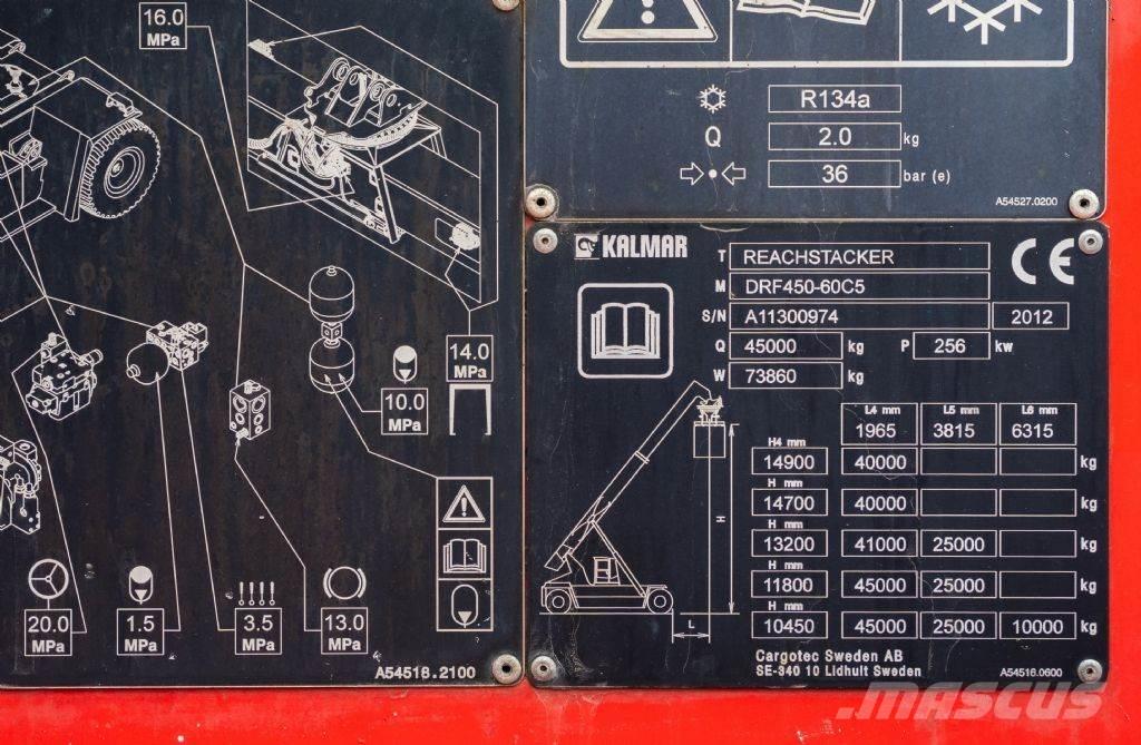 Kalmar DRF450-60C5 Reachstackere