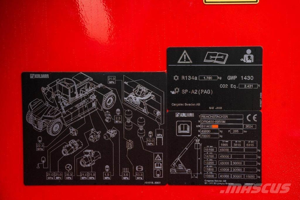 Kalmar DRG450-60S5M Reachstackere