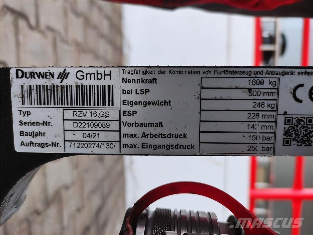 Durwen RZV 16 GS Truck - Annet