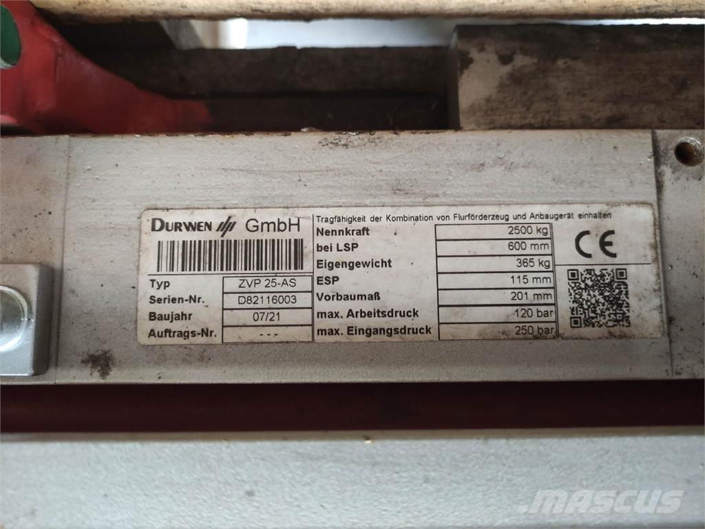 Durwen ZVP25-AS Balleklemme