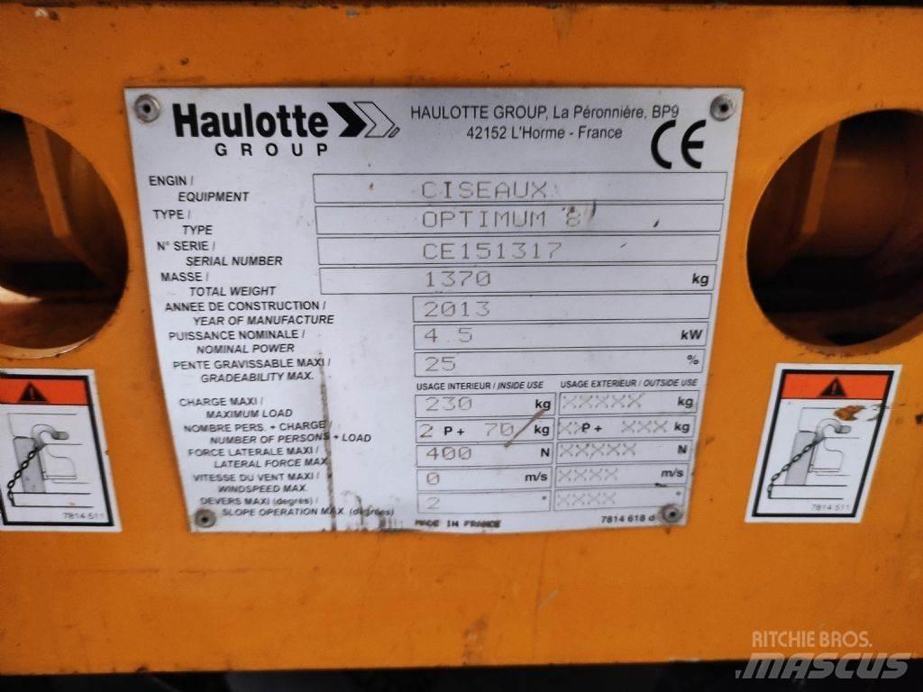 Haulotte OPTIMMM8 Sakselifter